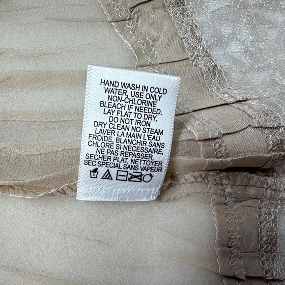 Komarov Womens Sheer Crinkle Open Front Cardigan Size 1X Lace Fairy Feminine - Picture 7 of 11